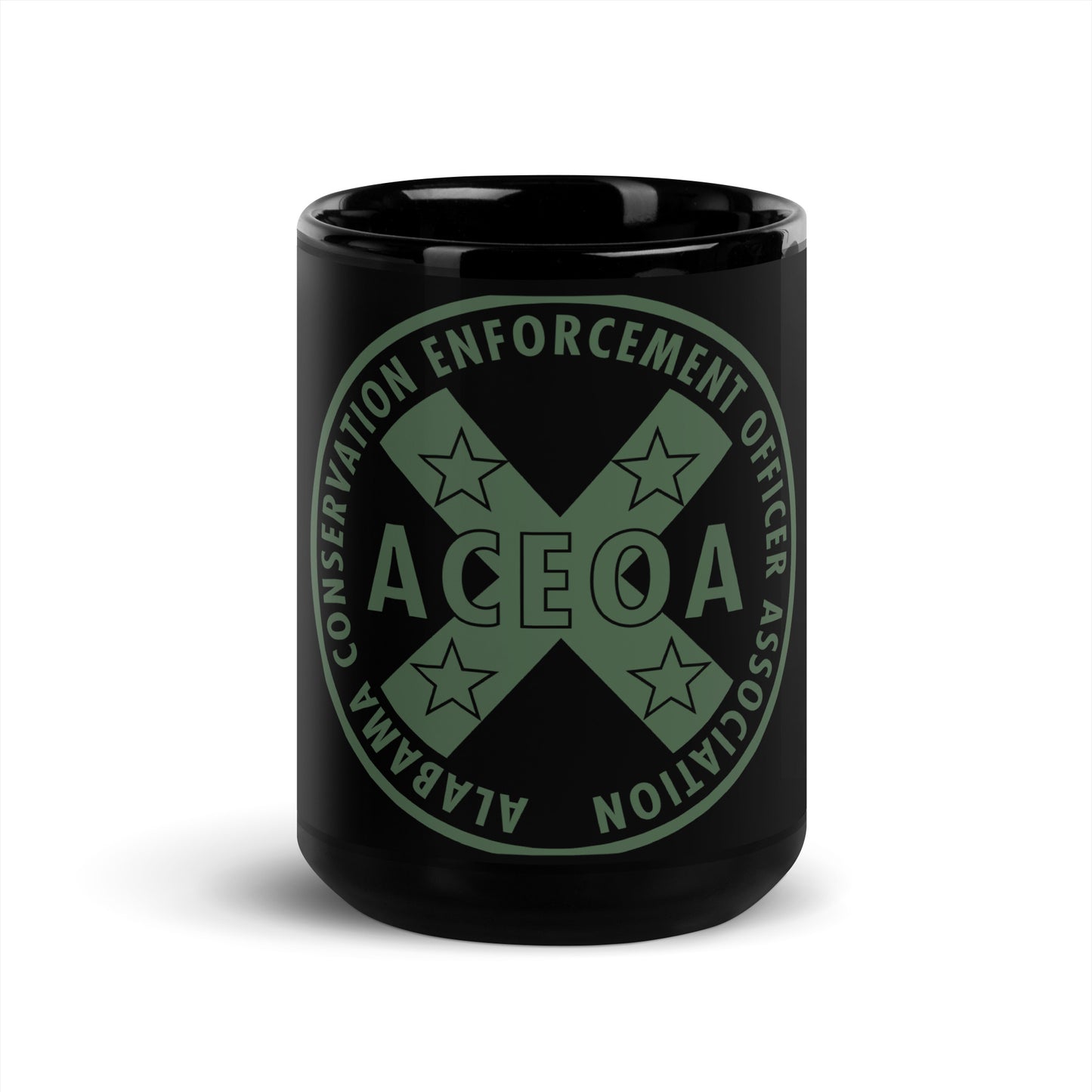 Black Glossy Mug